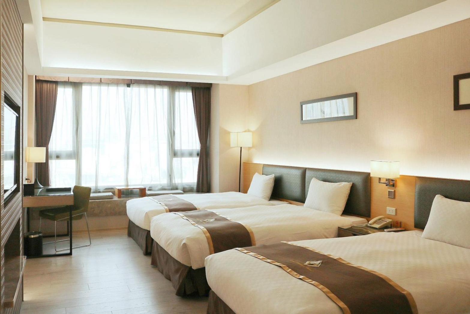 Tsun Huang Hotel Chiayi City Rum bild